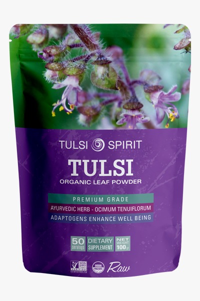 טולסי 100 גרם אורגני - Tulsi Spirit